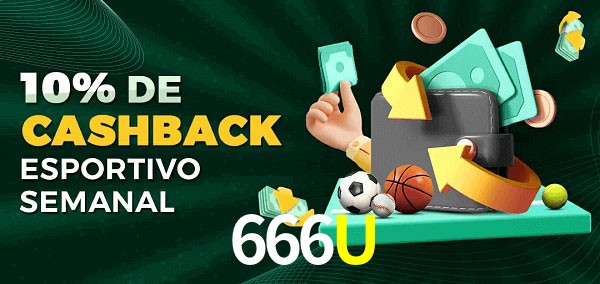 10% de bônus de cashback na 666U